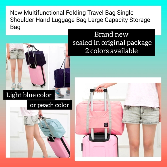 5/25 new, XXL travel bag, waterproof, attaches to luggage, pockets 3 colors avai - Picture 3 of 12